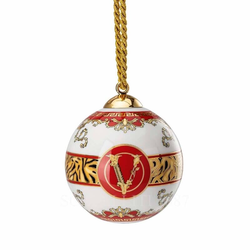 Versace Virtus Holiday Sfera in porcellana Versace Virtus Holiday Sfera in porcellana