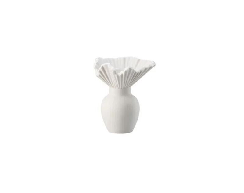 ROSENTHAL VASO FALDA WEISS 10 CM ROSENTHAL VASO FALDA WEISS 10 CM