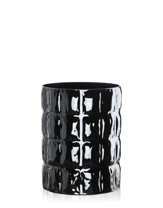 Kartell vaso Matelassè nero coprente