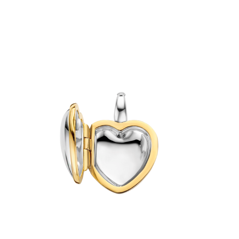 TI SENTO Milano Pendente Cuore argento 925 placcato in oro