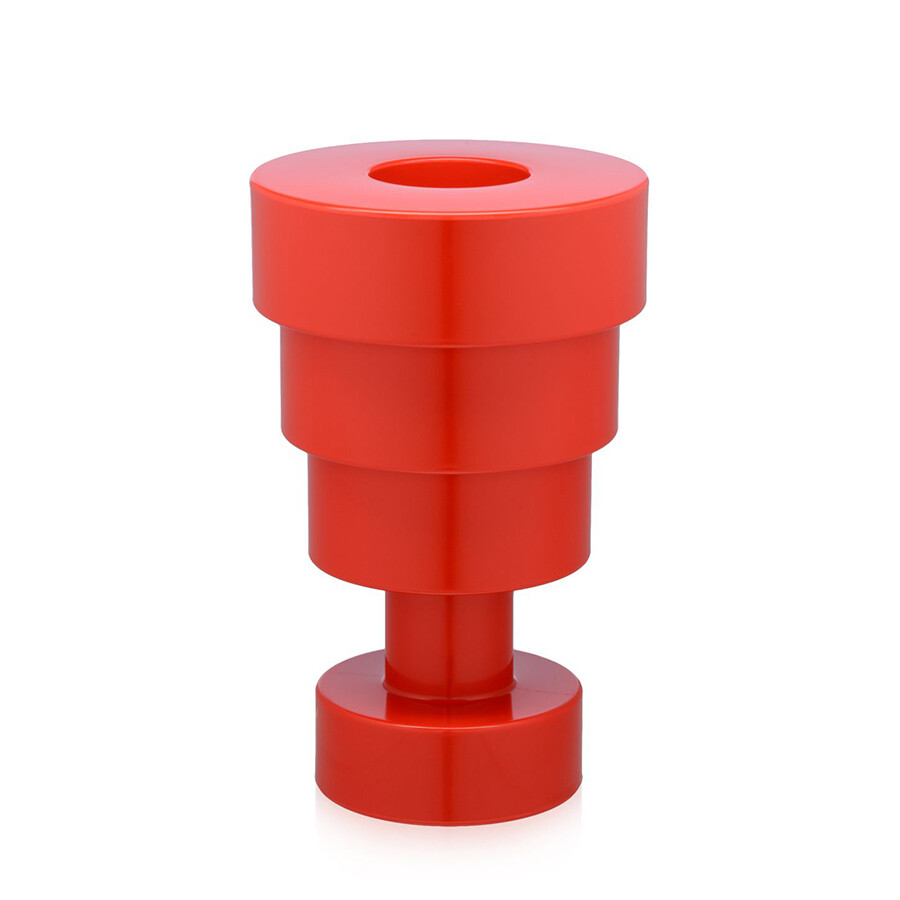 KARTELL VASO CALICE BY ETTORE SOTTSASS - VARI COLORI, COLORAZIONE: Rosso