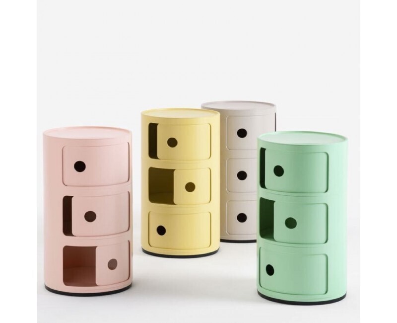 Kartell Contenitore Componibile Bio 3 elementi - Vari colori