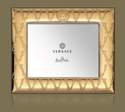 VERSACE PORTAFOTO ORIZZONTALE VHF9 GOLD - VARIE MISURE VERSACE PORTAFOTO ORIZZONTALE VHF9 GOLD - VARIE MISURE