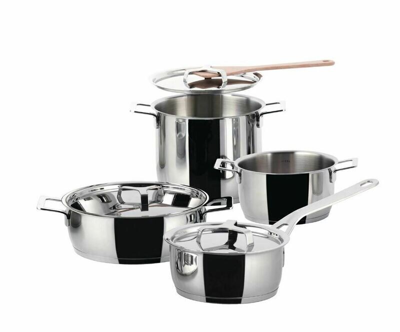 Alessi SET DI PENTOLE 7 PEZZI Alessi SET DI PENTOLE 7 PEZZI "Pots&Pans"