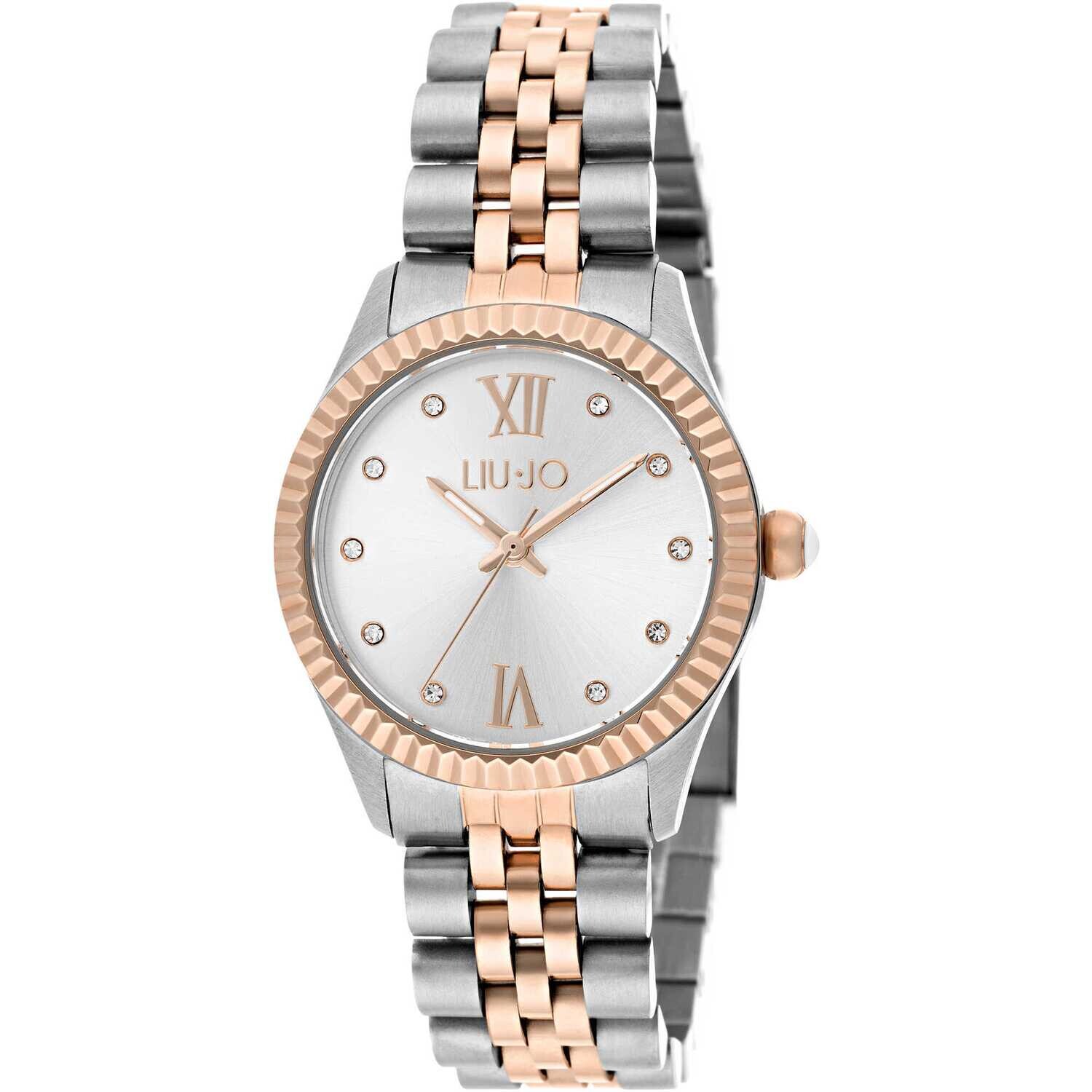 Liu-jo TLJ1223  orologio Tiny gold rose e bianco