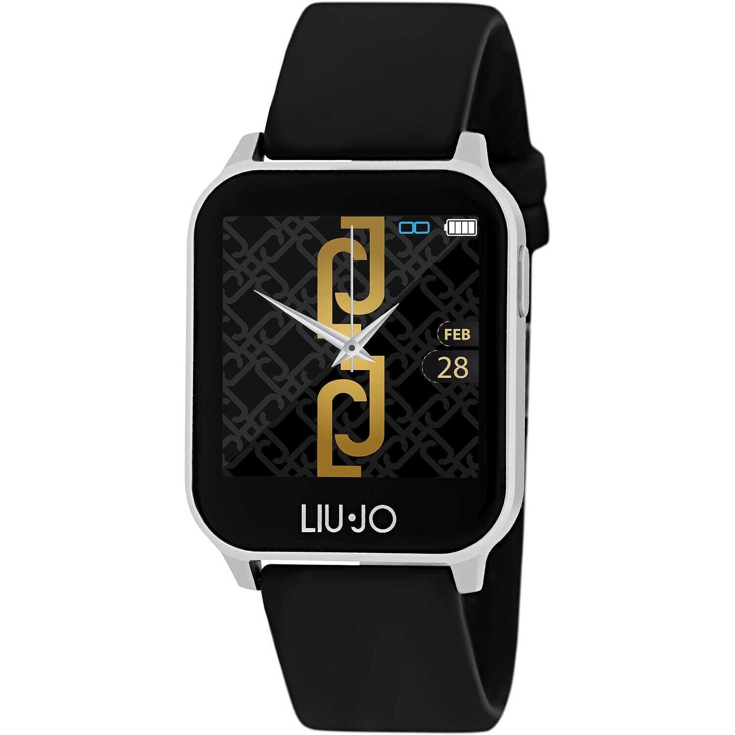 Liu-jo SWLJ013 smartwatch nero cassa argento per donna