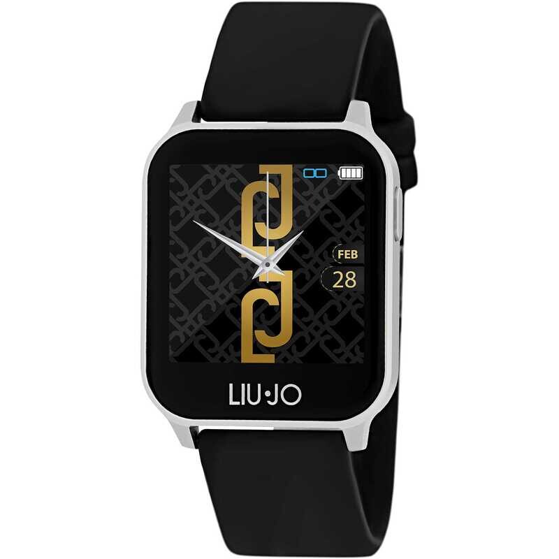 Liu-jo SWLJ013 smartwatch nero cassa argento per donna