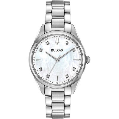 Bulova diamonds 96P199 orologio per donna