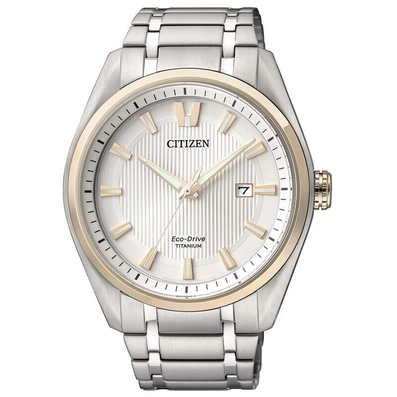 Citizen AW1244-56A "1240" Super Titanio orologio solo tempo per uomo