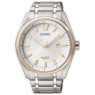 Citizen AW1244-56A "1240" Super Titanio orologio solo tempo per uomo