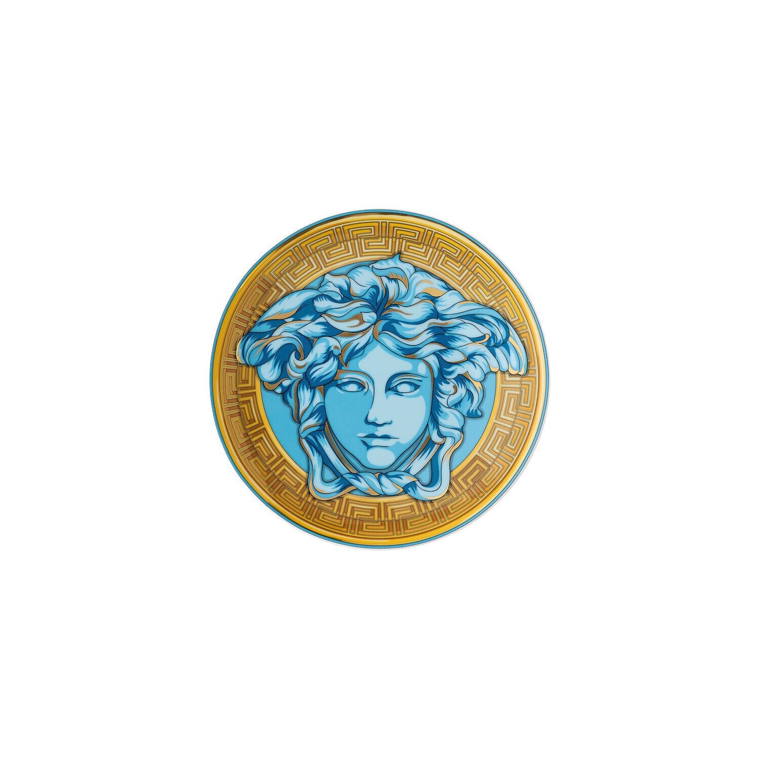 Versace Medusa Amplified piatto piano 17 cm blue coin