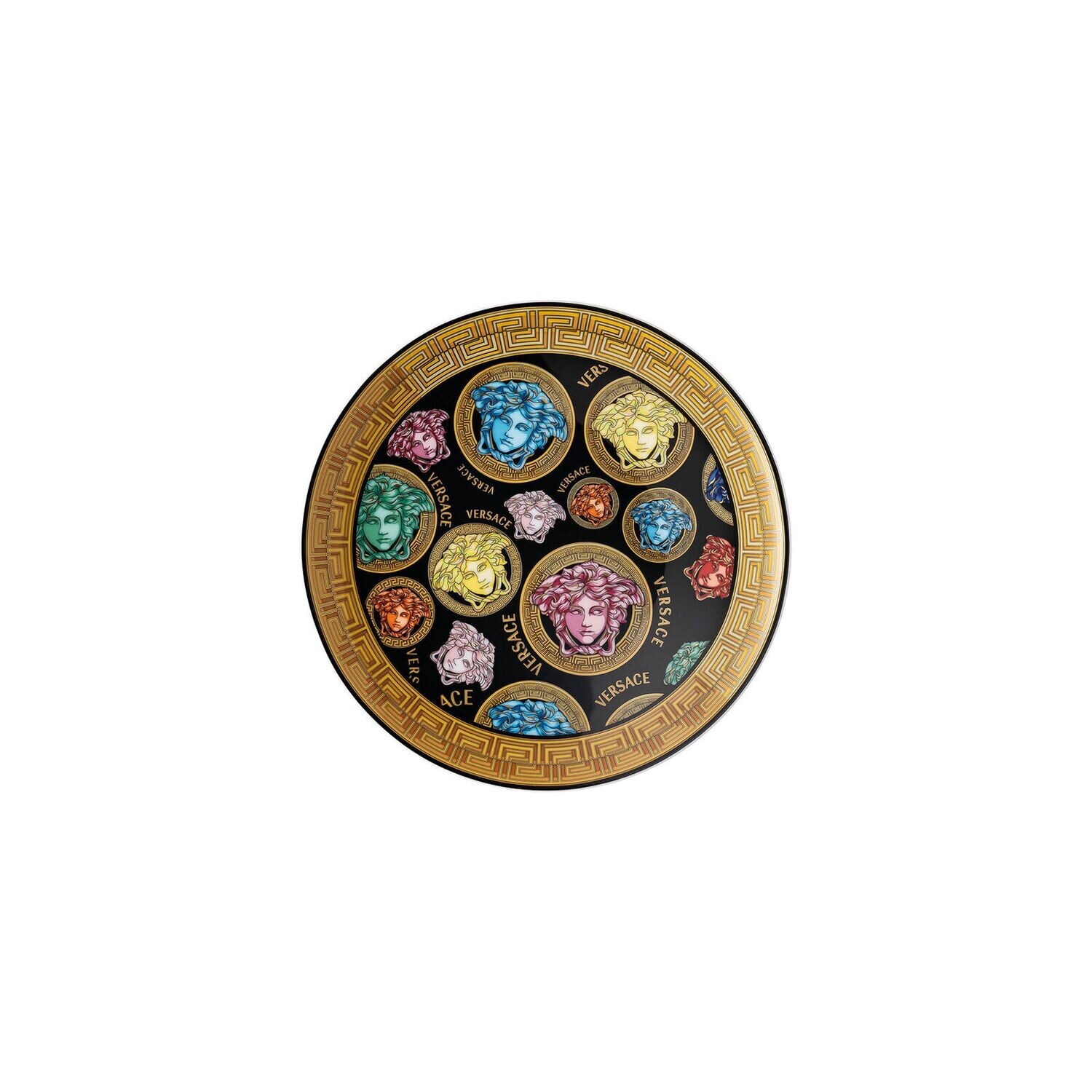 Versace Medusa Amplified piatto piano 17 cm multicolor