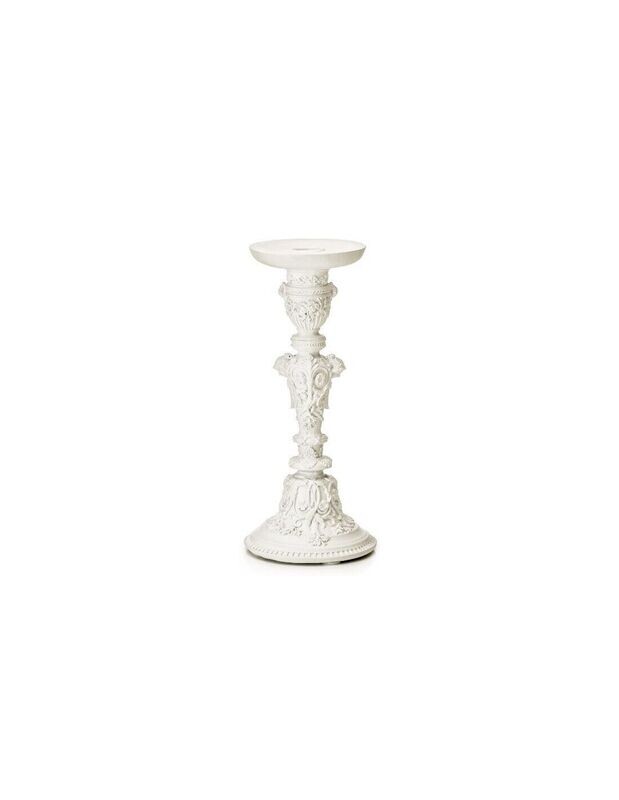 Lamart Palais Royal porta candela bianco 36 cm Lamart Palais Royal porta candela bianco 36 cm