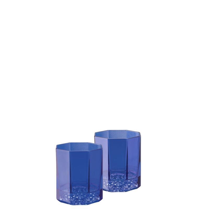 VERSACE SET 2 BICCHIERI WHISKY MEDUSA LUMIÈRE BLUE VERSACE SET 2 BICCHIERI WHISKY MEDUSA LUMIÈRE BLUE