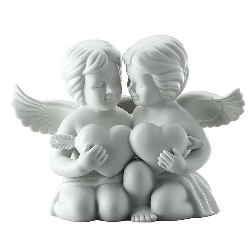 Rosenthal Coppia Angeli con Cuore - Varie misure Rosenthal Coppia Angeli con Cuore - Varie misure