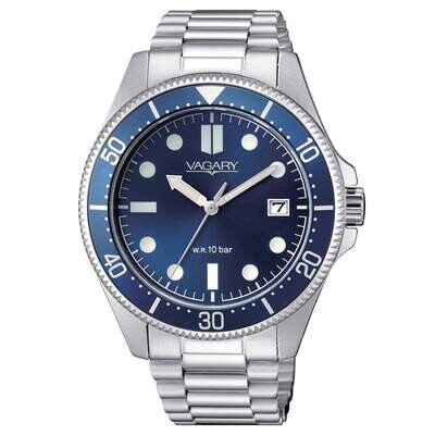 Vagary VD5-112-71 Aqua39 orologio solo tempo per uomo