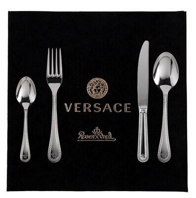 Versace Greca Stainless steel Posto Tavola 4 pezzi