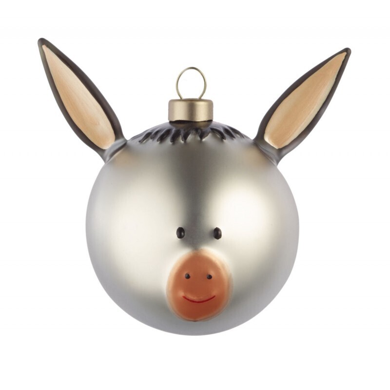 Alessi decorazione Palla di Natale "Asinello"