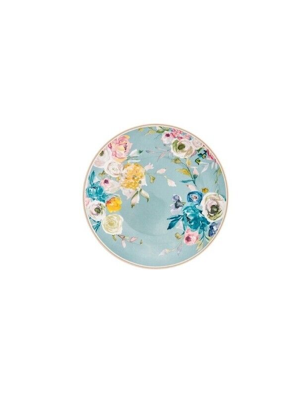 BRANDANI PIATTINO DESSERT PARADISE COL ASS SET 4 PZ NEW BONE CHINA