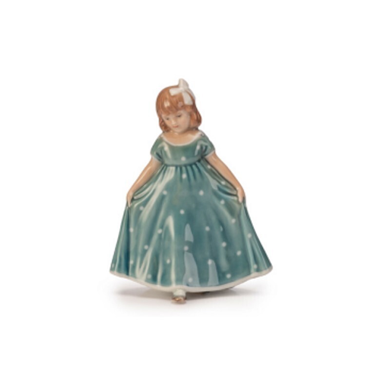 Royal Copenhagen statuina ballerina mini blu Royal Copenhagen statuina ballerina mini blu
