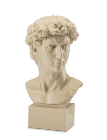 Lamart Palais Royal Busto David Taupe/Tortora cm 18 Lamart Palais Royal Busto David Taupe/Tortora cm 18