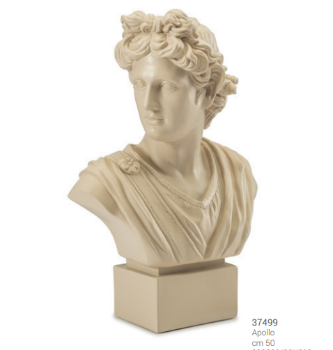 Lamart Palais Royal Busto Taupe/Tortora Apollo 35 cm