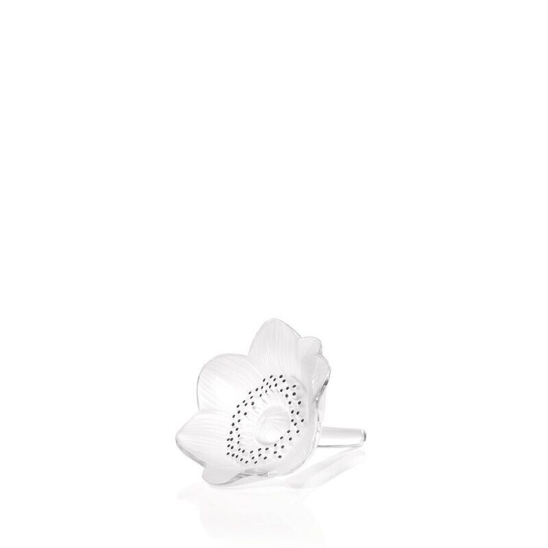 LALIQUE SCULTURA CRISTALLO ANEMONE / SCULPTURE CLEAR CRYSTAL LALIQUE SCULTURA CRISTALLO ANEMONE / SCULPTURE CLEAR CRYSTAL