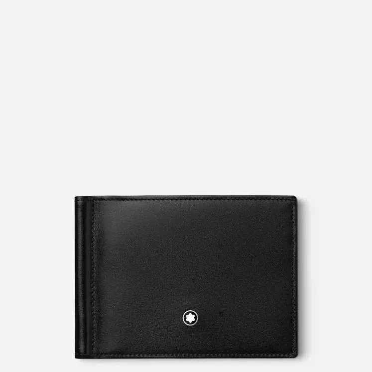 Montblanc Portafoglio Meisterstück 6 scomparti con fermasoldi