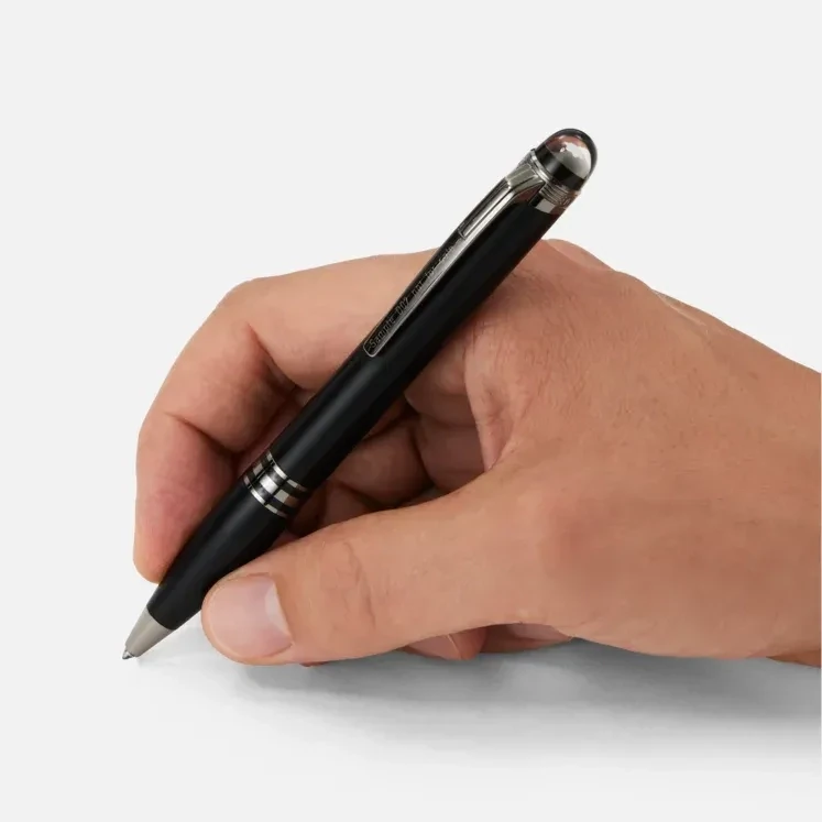 Montblanc Penna a sfera StarWalker UltraBlack Pregiata Resina