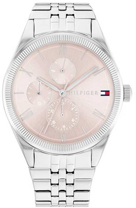 Tommy Hilfiger orologio multifunzione donna Pink Silver Monica