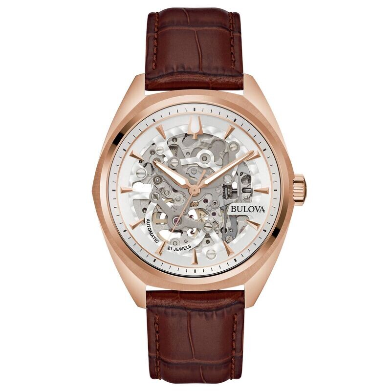 Bulova Surveyor Automatic Skeleton Orologio uomo 97A175