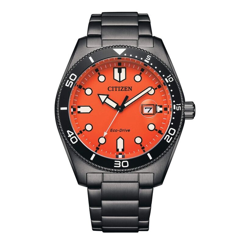 Citizen Marine AW1765-88X Orologio Eco-Drive per Uomo Arancio