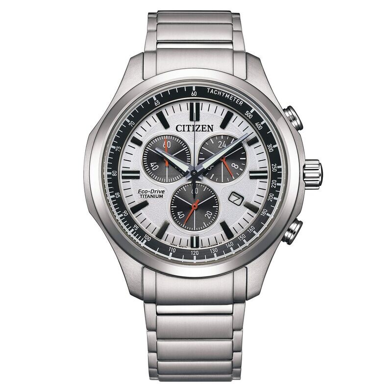 Citizen AT2530-85A Orologio Uomo Crono Super Titanio Citizen AT2530-85A Orologio Uomo Crono Super Titanio