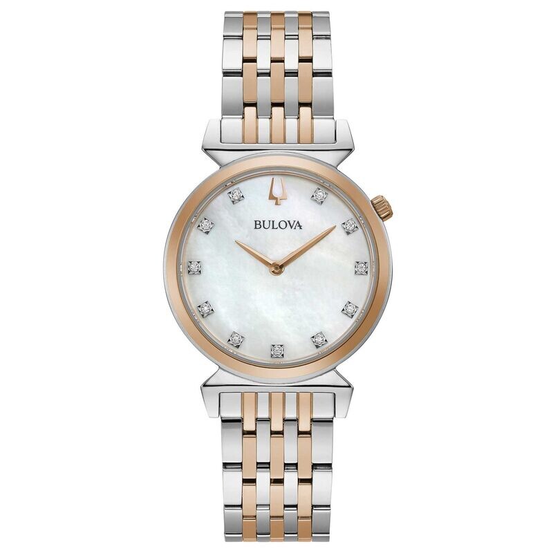 Bulova Orologio 98P192 Regatta Lady Diamonds per donna