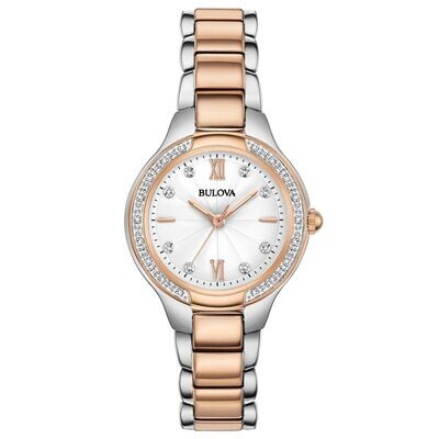 Bulova orologio 98R272 Diamonds Classic Lady per donna