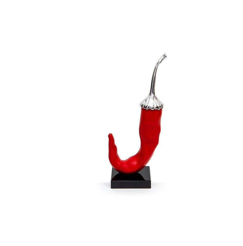 Sequenze Peperoncino decorativo/fermacarte collezione “Moderna tradizione” 13 cm Sequenze Peperoncino decorativo/fermacarte collezione “Moderna tradizione” 13 cm
