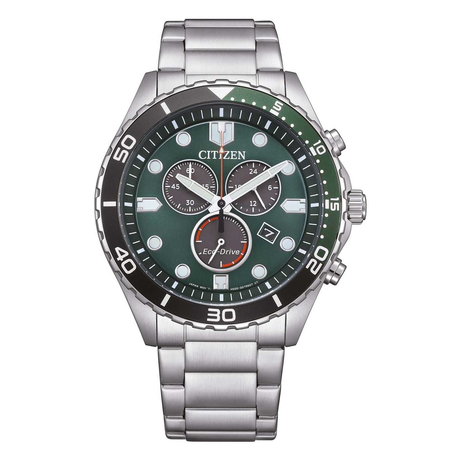 Citizen eco-drive crono sport AT2561-81X orologio uomo