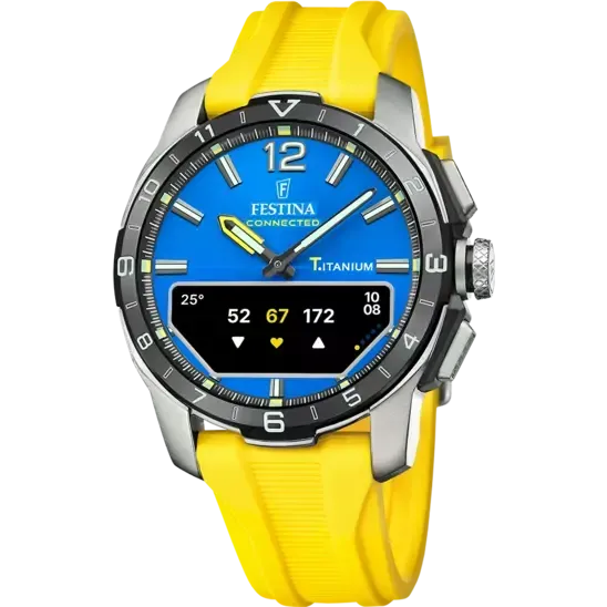 Festina Orologio Ibrido Connected D Giallo