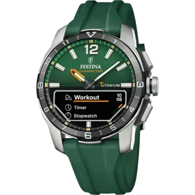 Festina Orologio Ibrido Connected D Verde