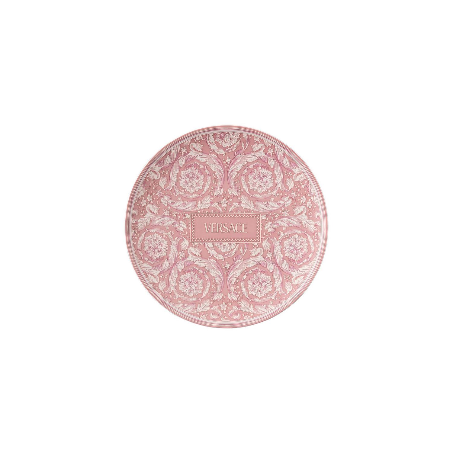 Versace Barocco Rose piatto piano 17 cm