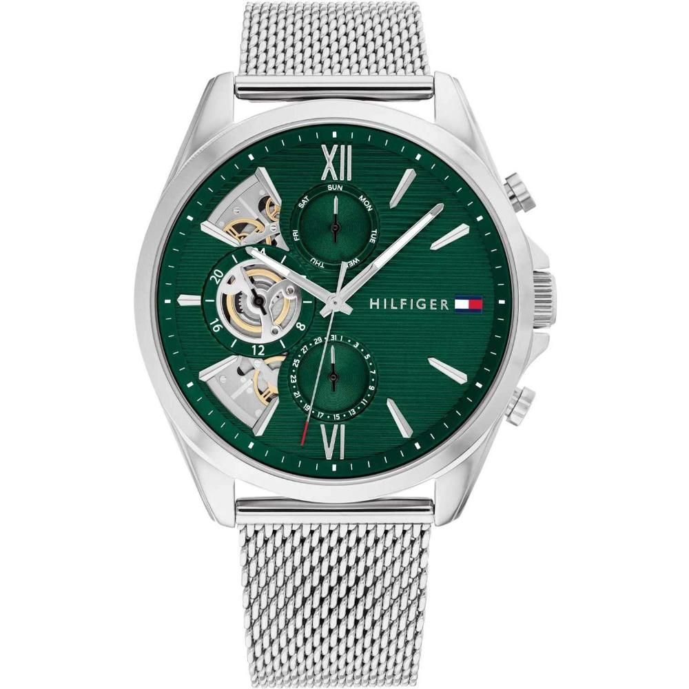 Tommy Hilfiger nero orologio multifunzione per uomo 1710647