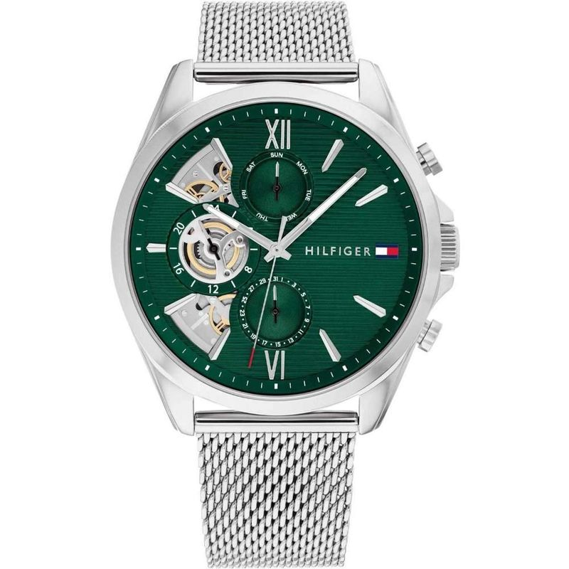 Tommy Hilfiger nero orologio multifunzione per uomo 1710647
