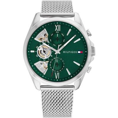 Tommy Hilfiger nero orologio multifunzione per uomo 1710647