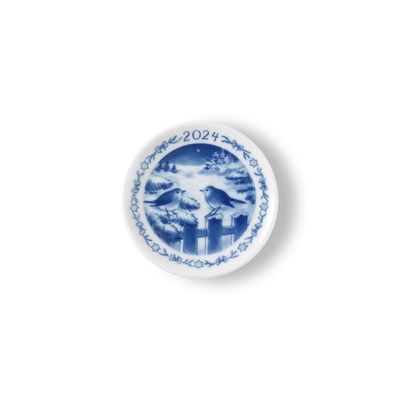 Royal Copenhagen Birds in the Snow | Christmas Plaquette 2024