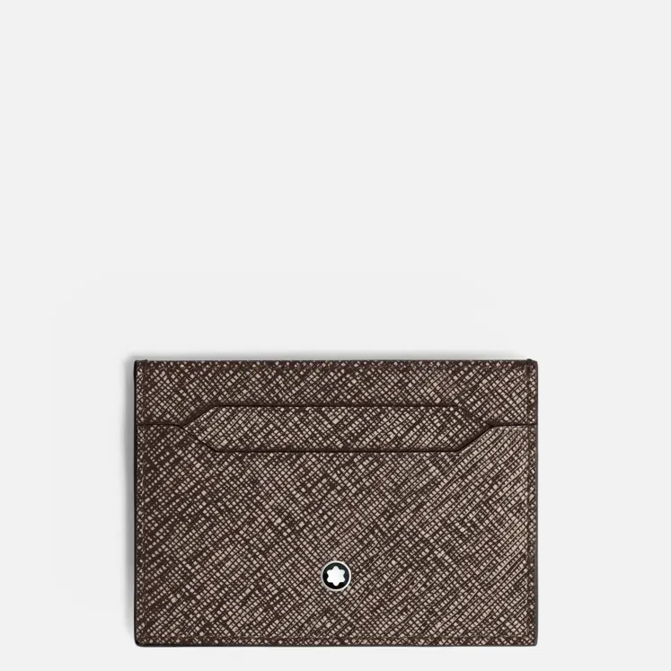 Montblanc Portacarte 5 scomparti Sartorial Ghiaia Bicolor