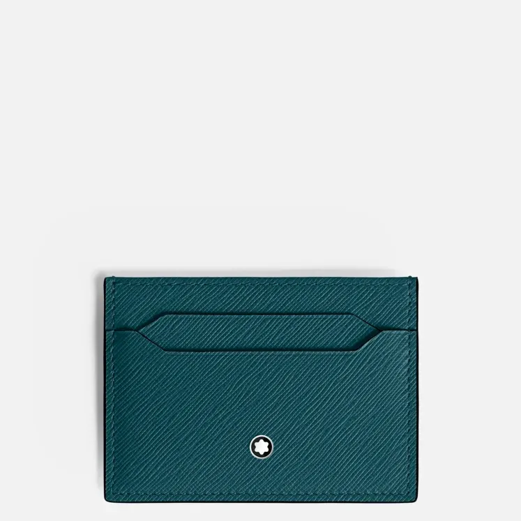 Montblanc Portacarte 5 scomparti Sartorial Blu Cipro