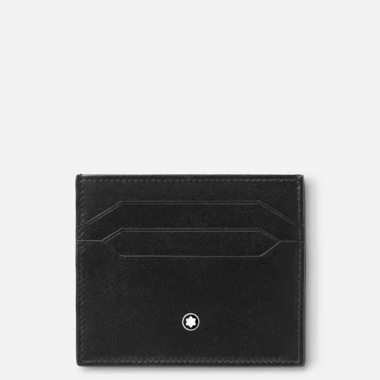 Montblanc Portacarte 6 Scomparti Meisterstück Nero