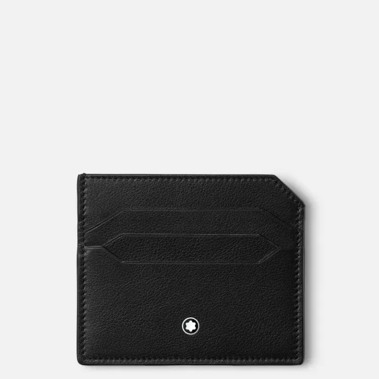 Montblanc Portacarte 6 scomparti Soft Nero