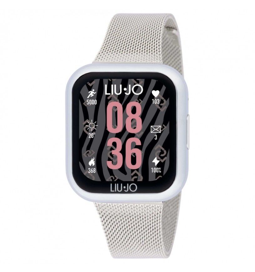 Liu Jo Smartwatch Unisex Voice Mini Silver SWLJ146