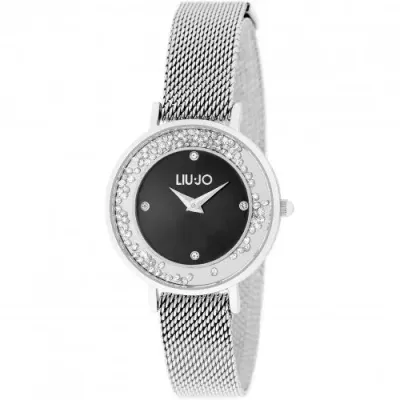 Liu-Jo orologio TLJ1688 Mini Dancing Slim Silver Black per donna